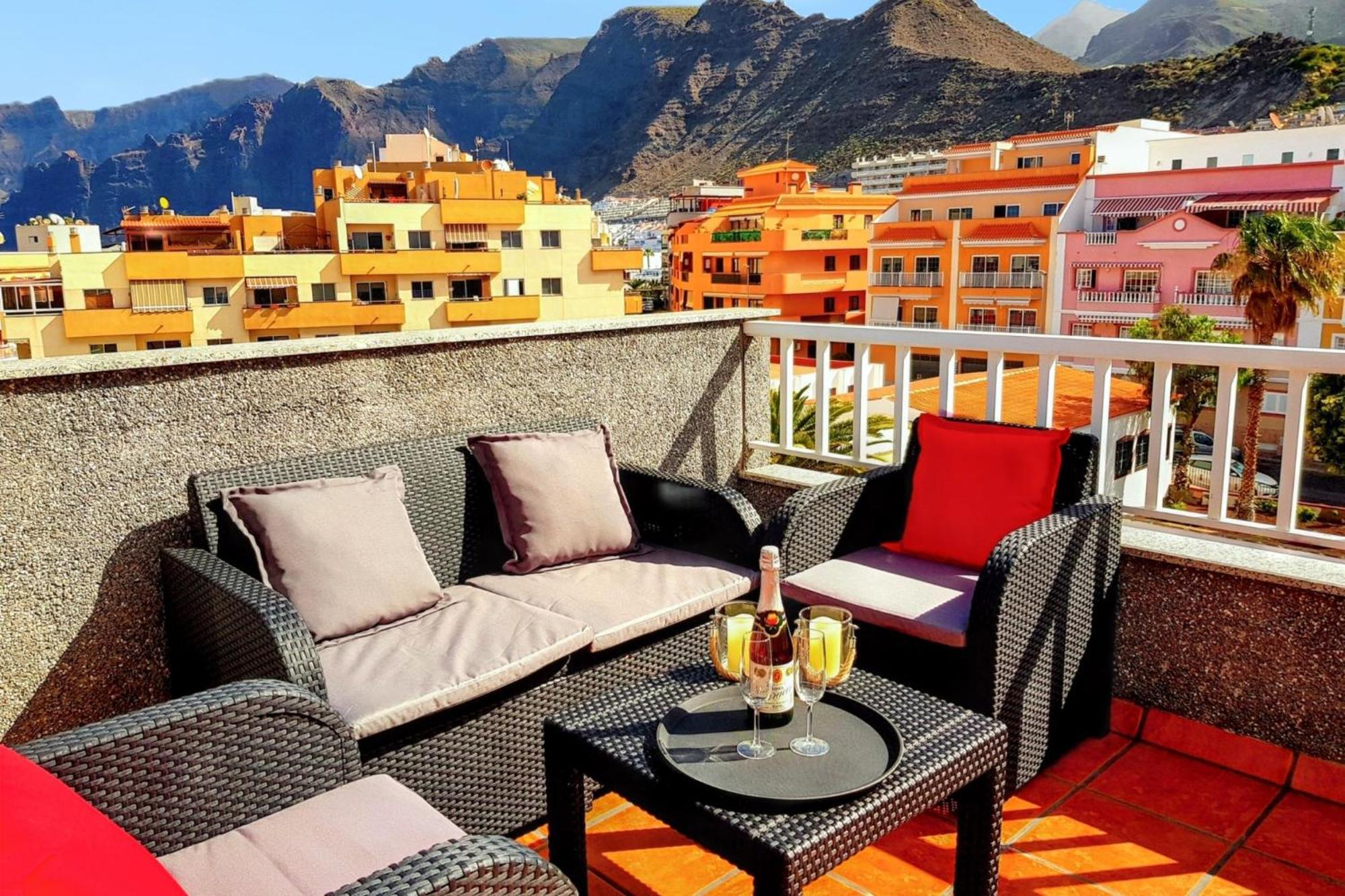Modern Apartment In Puerto De Santiago - 65 Sqm - Mountain View ภายนอก รูปภาพ